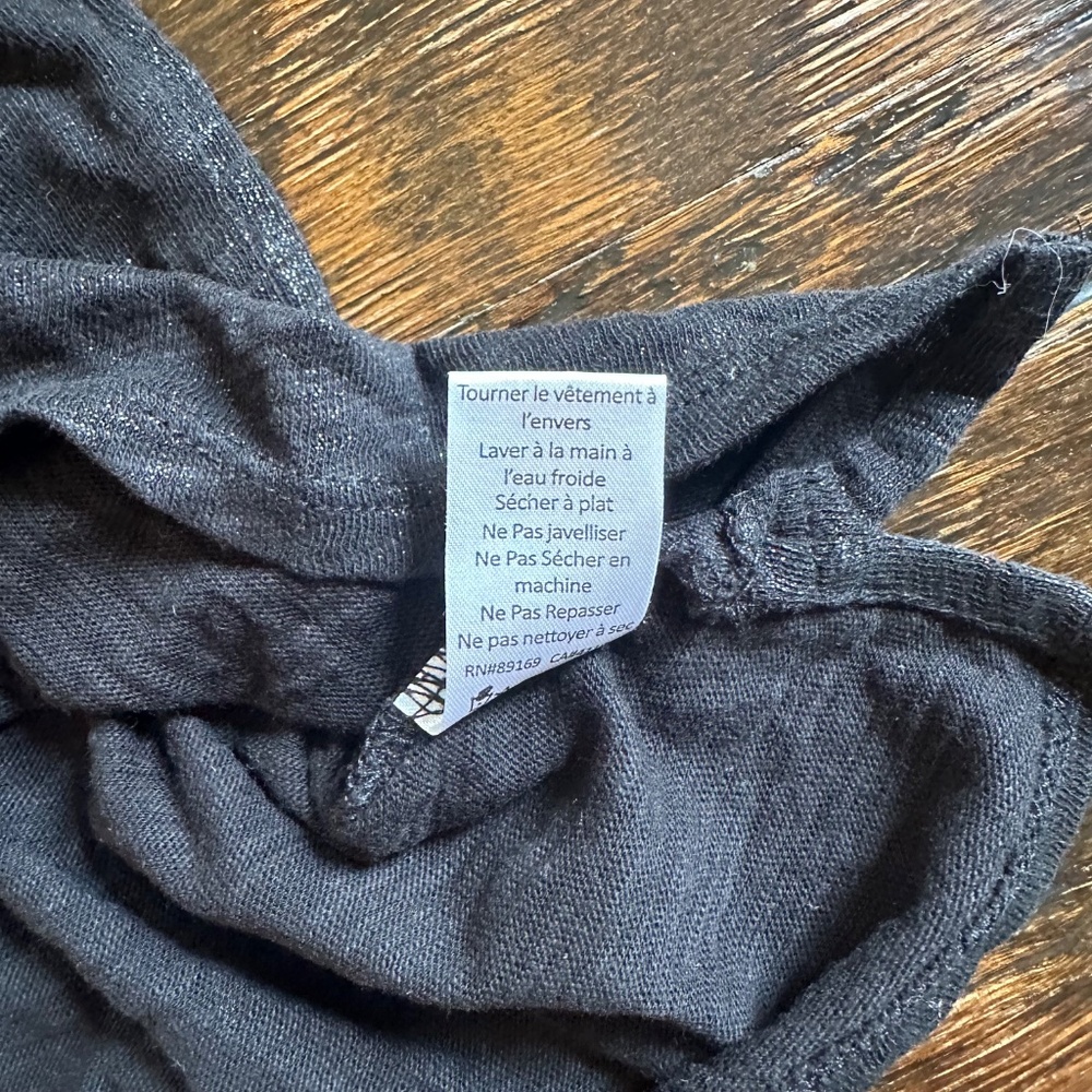 ATM Anthony Thomas Melillo Black Short Sleeve Tee - Picture 4 of 5
